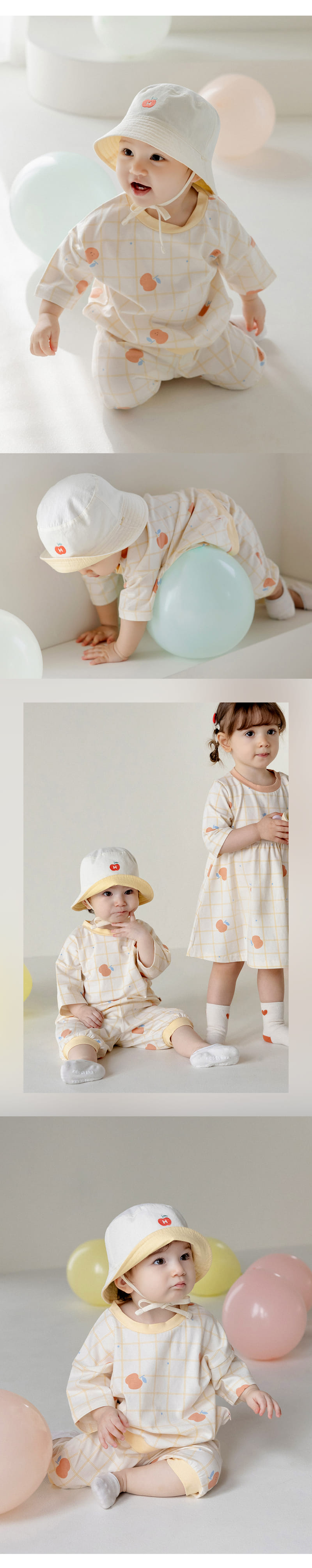 Kids Clara - Korean Baby Fashion - #babyboutiqueclothing - Purto Baby Top Bottom Set - 3
