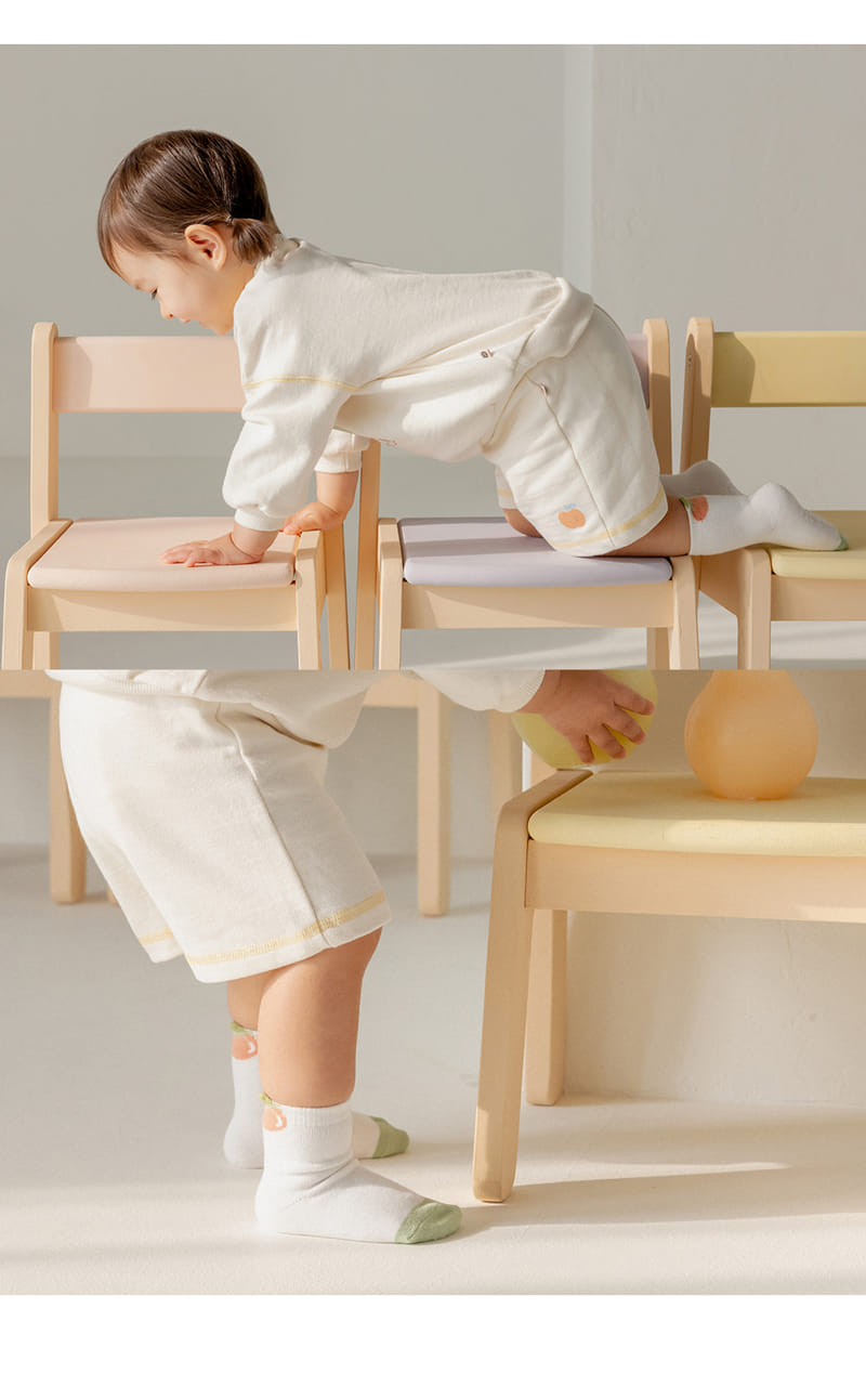 Kids Clara - Korean Baby Fashion - #babyboutiqueclothing - Pia Baby Socks (5ea 1set) - 6