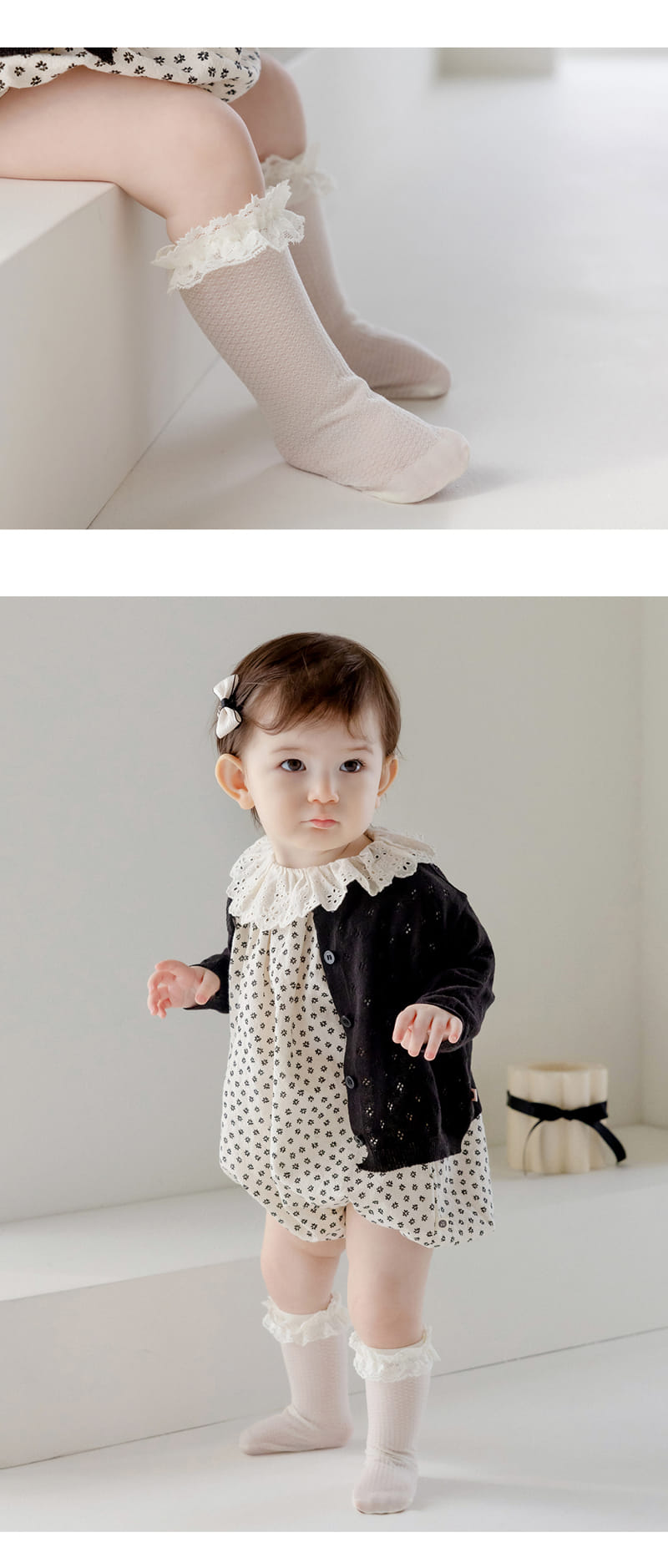 Kids Clara - Korean Baby Fashion - #babyboutique - Swann Summer Baby Socks (5ea 1set) - 4