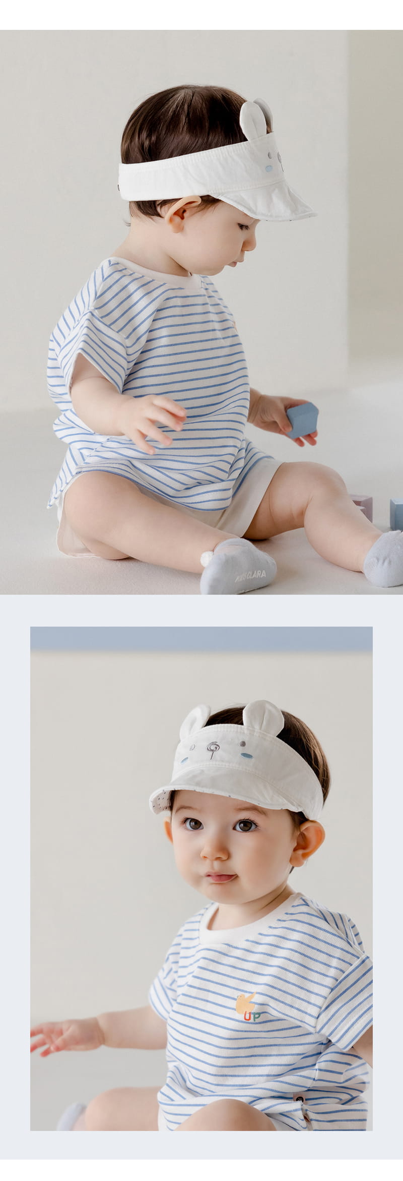 Kids Clara - Korean Baby Fashion - #babyboutique - Frien Baby Sun Cap - 4