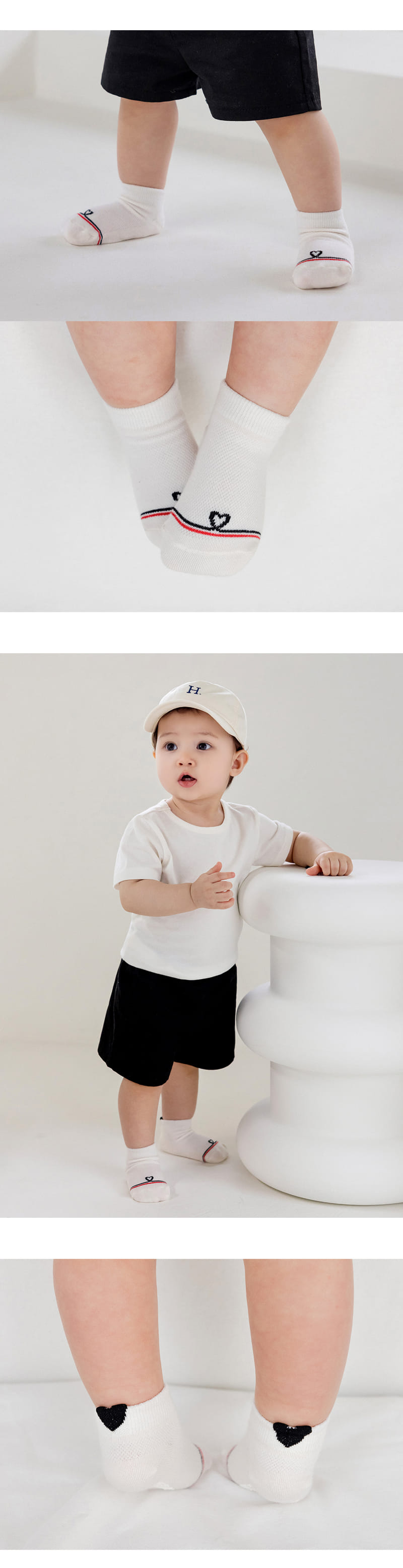 Kids Clara - Korean Baby Fashion - #babyclothing - Kani Summer Baby Socks (5ea 1set) - 2