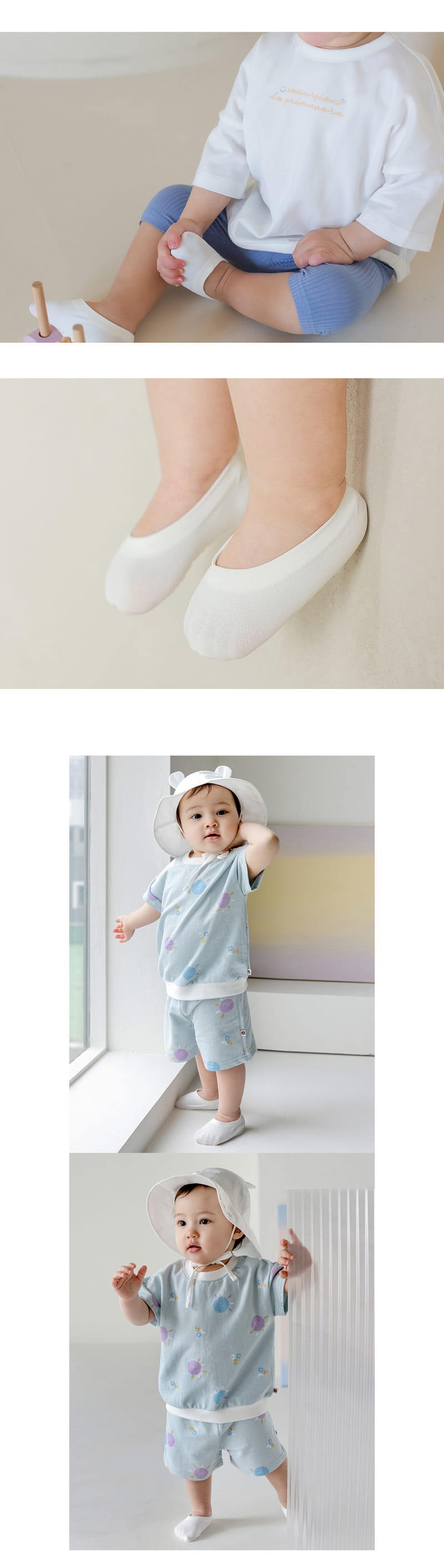 Kids Clara - Korean Baby Fashion - #babyclothing - Icecream Cooling Shoe (5ea 1set) - 3