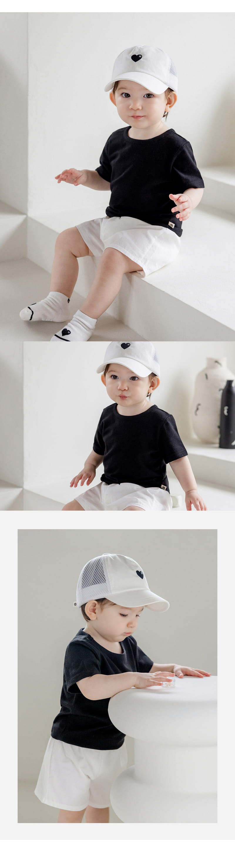 Kids Clara - Korean Baby Fashion - #babyclothing - Pure Basic Baby Short Sleeve Tee - 8