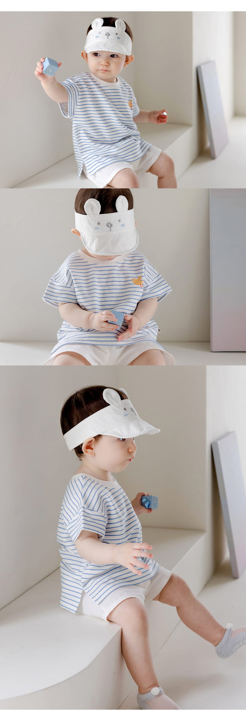 Kids Clara - Korean Baby Fashion - #babyclothing - Klein Baby Short Sleeve Tee - 7