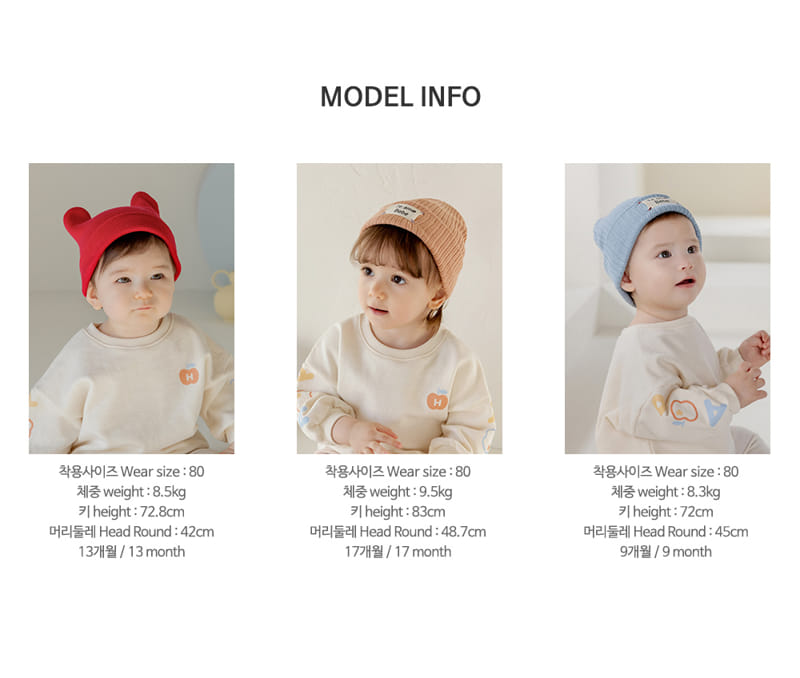 Kids Clara - Korean Baby Fashion - #babyfashion - Sweet Baby Sweatshirt - 9