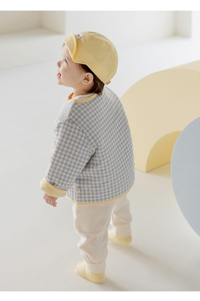 Kids Clara - Korean Baby Fashion - #babyfashion - Eulian Quilting Reversible Baby Jacket - 3