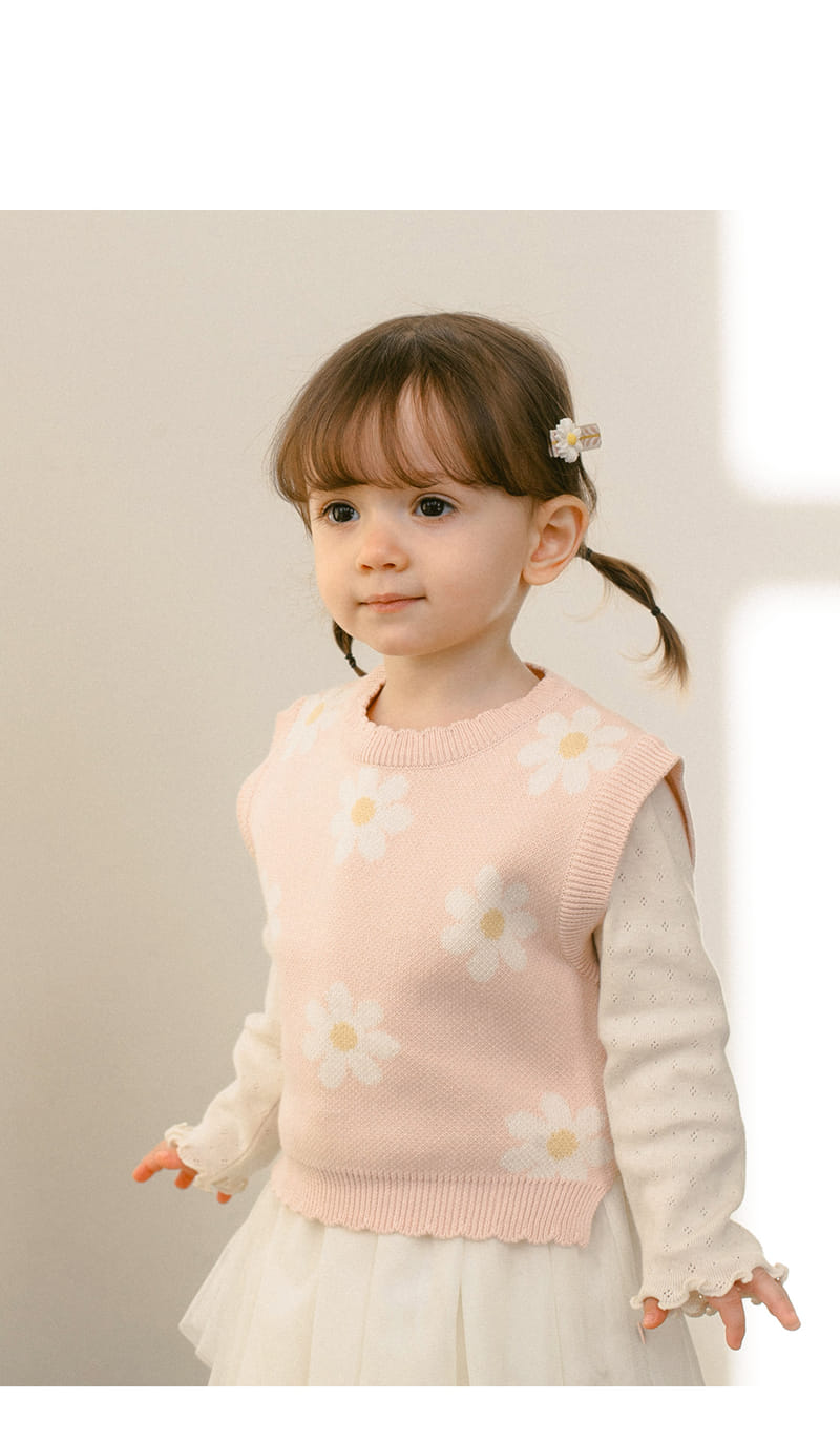 Kids Clara - Korean Baby Fashion - #babyfashion - Floelle Knit Baby Vest