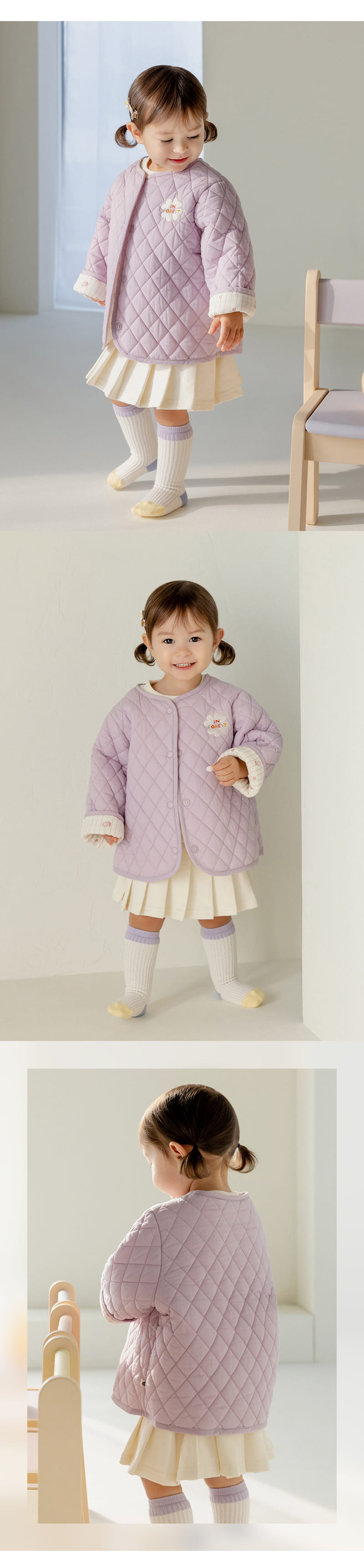 Kids Clara - Korean Baby Fashion - #babyfashion - Riva Baby Pleats Skirt - 5