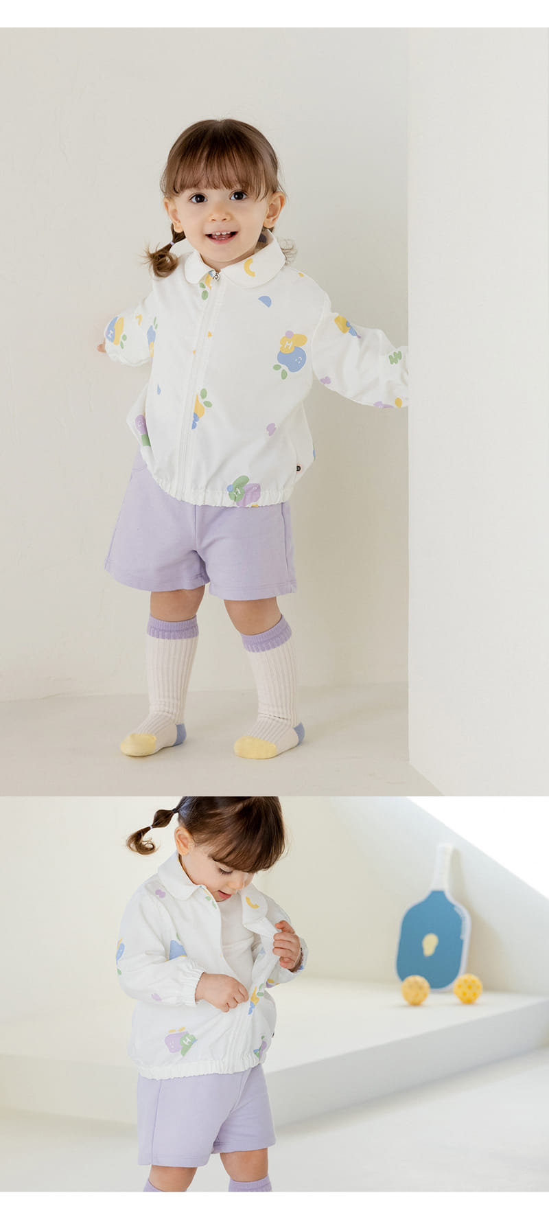 Kids Clara - Korean Baby Fashion - #babyfashion - Nibel Baby Top Bottom Set - 6