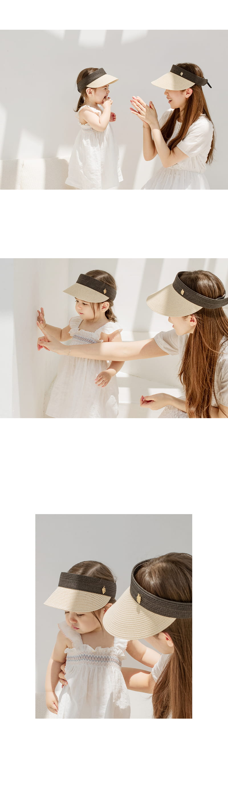 Kids Clara - Korean Baby Fashion - #babyclothing - Tote Mom Straw Sun Cap - 4