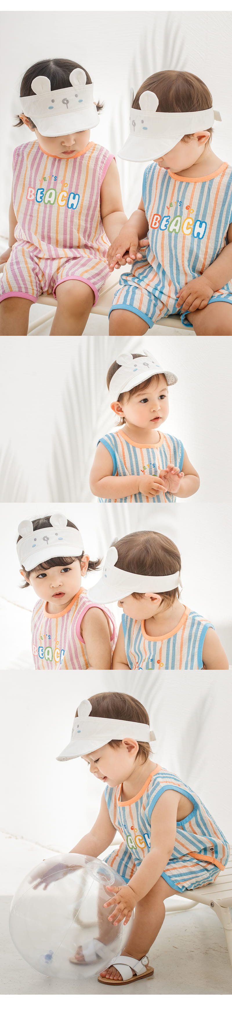 Kids Clara - Korean Baby Fashion - #babyfashion - Frien Baby Sun Cap - 6