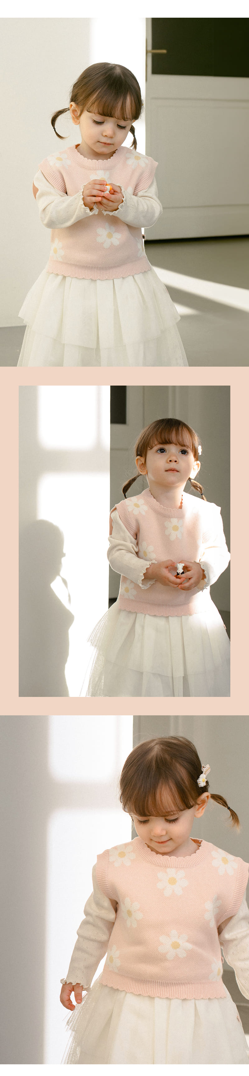 Kids Clara - Korean Baby Fashion - #babyfever - Floelle Knit Baby Vest - 2