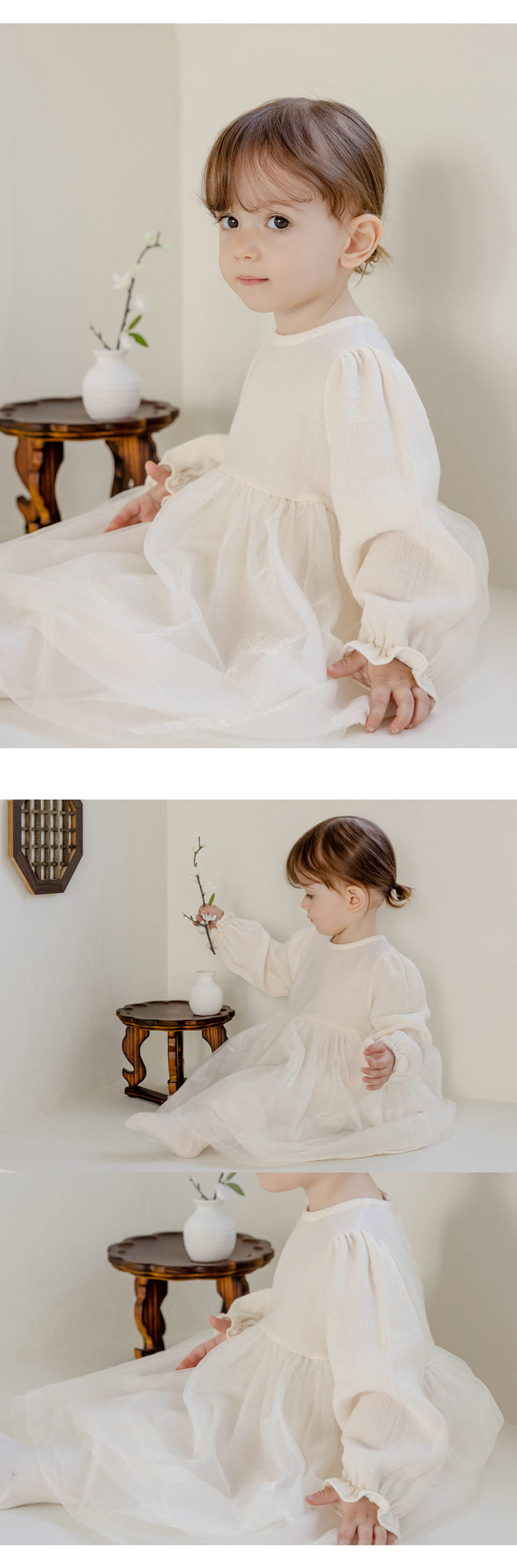 Kids Clara - Korean Baby Fashion - #babyfashion - Gaonnuri One-Piece Hanbok Set - 4
