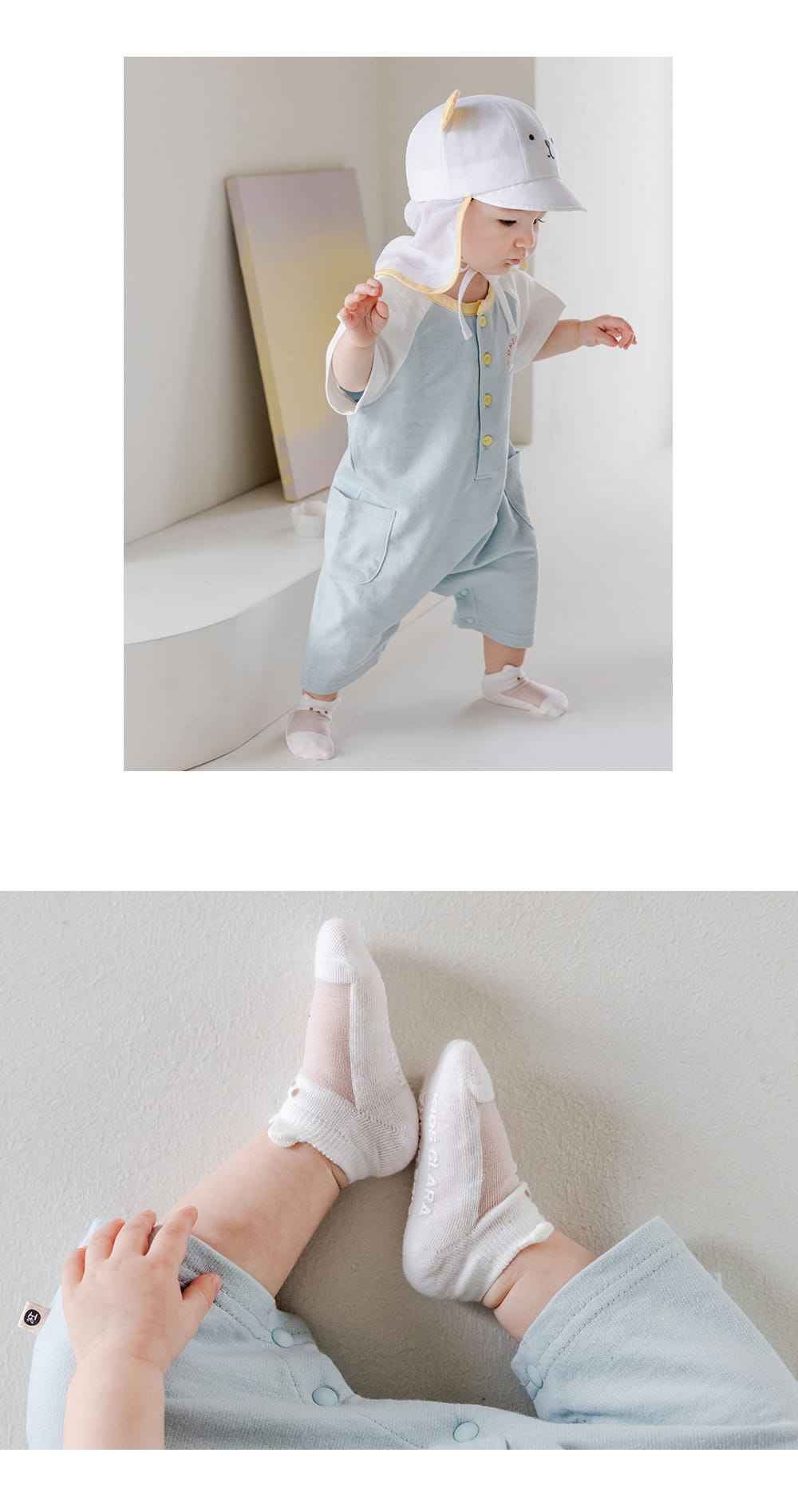 Kids Clara - Korean Baby Fashion - #babyfashion - Dave Ice Baby Socks 2 Color Set (5ea 1 set) - 4