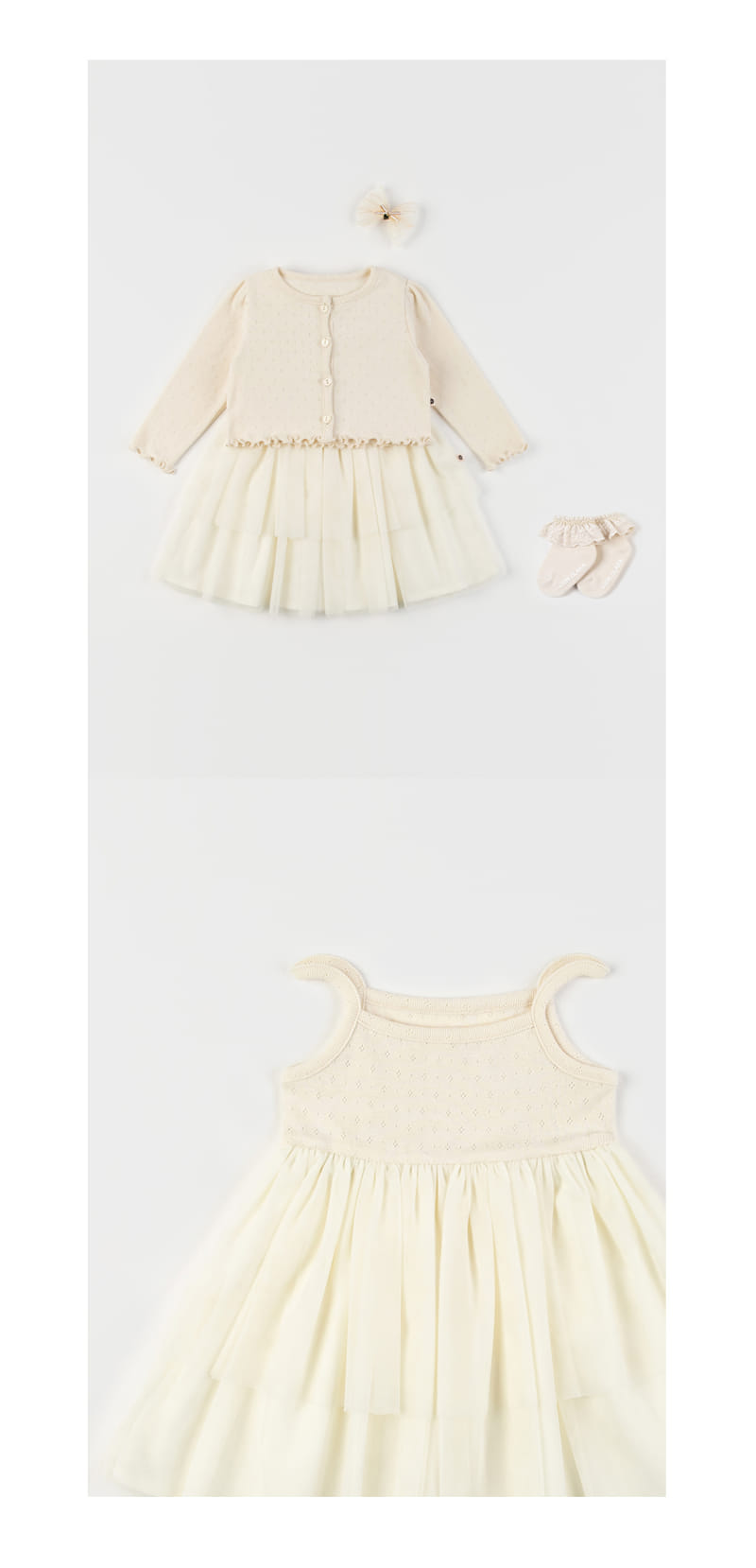 Kids Clara - Korean Baby Fashion - #babygirlfashion - Priscilla Baby One-Piece - 3
