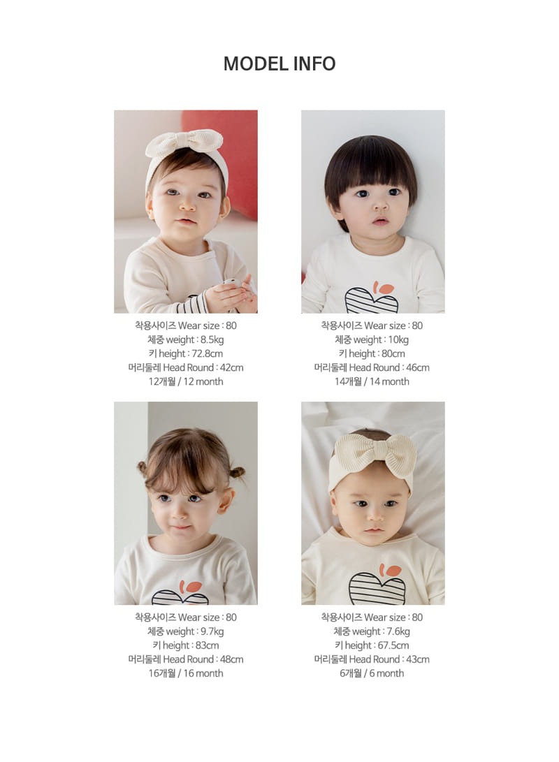Kids Clara - Korean Baby Fashion - #babygirlfashion - Molang Compy Belly Baby Easy Wear - 10