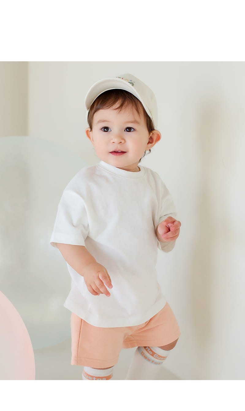 Kids Clara - Korean Baby Fashion - #babylifestyle - Jini Cozy Baby Short Sleeve Tee