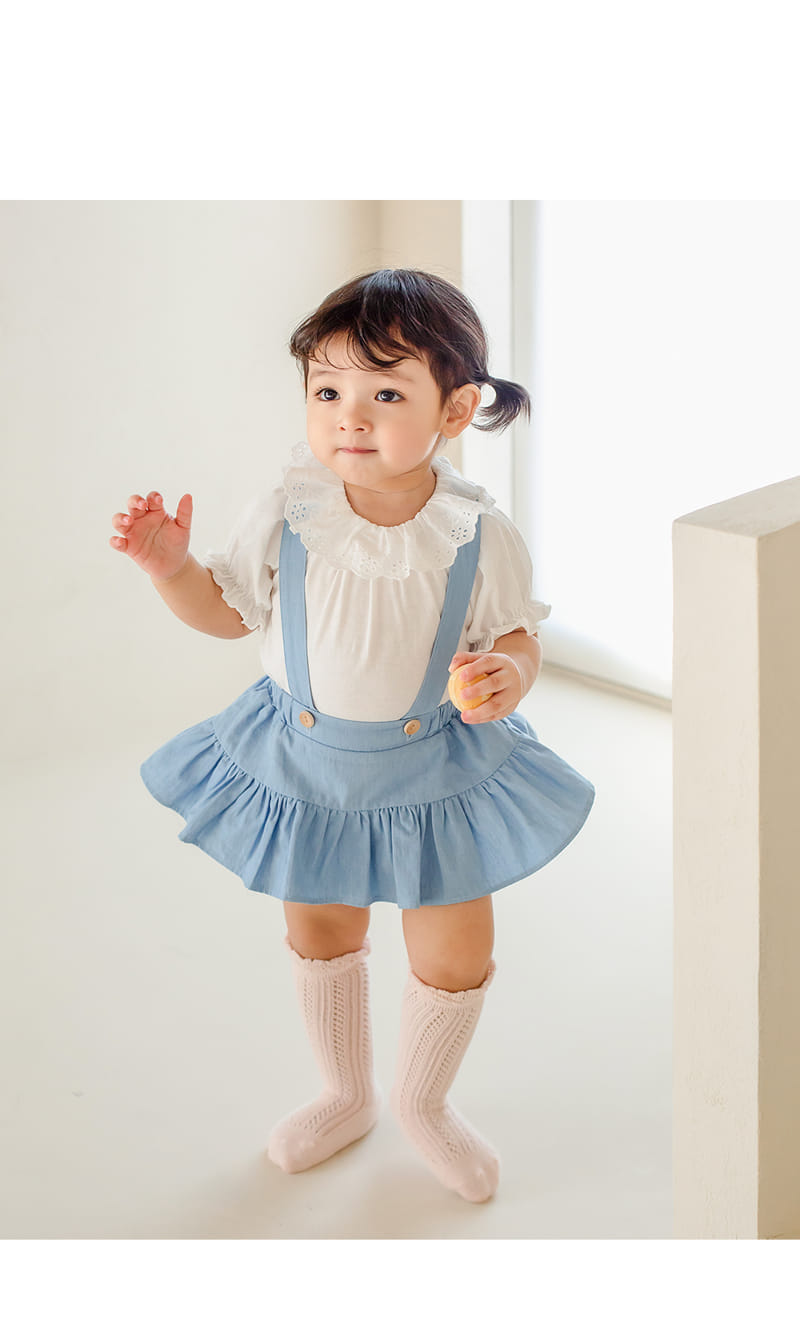 Kids Clara - Korean Baby Fashion - #babylifestyle - Double Ray Baby Knee Socks (5ea 1set)