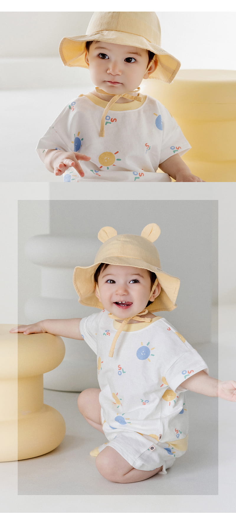 Kids Clara - Korean Baby Fashion - #babylifestyle - Joyce Baby Top Bottom Set - 6