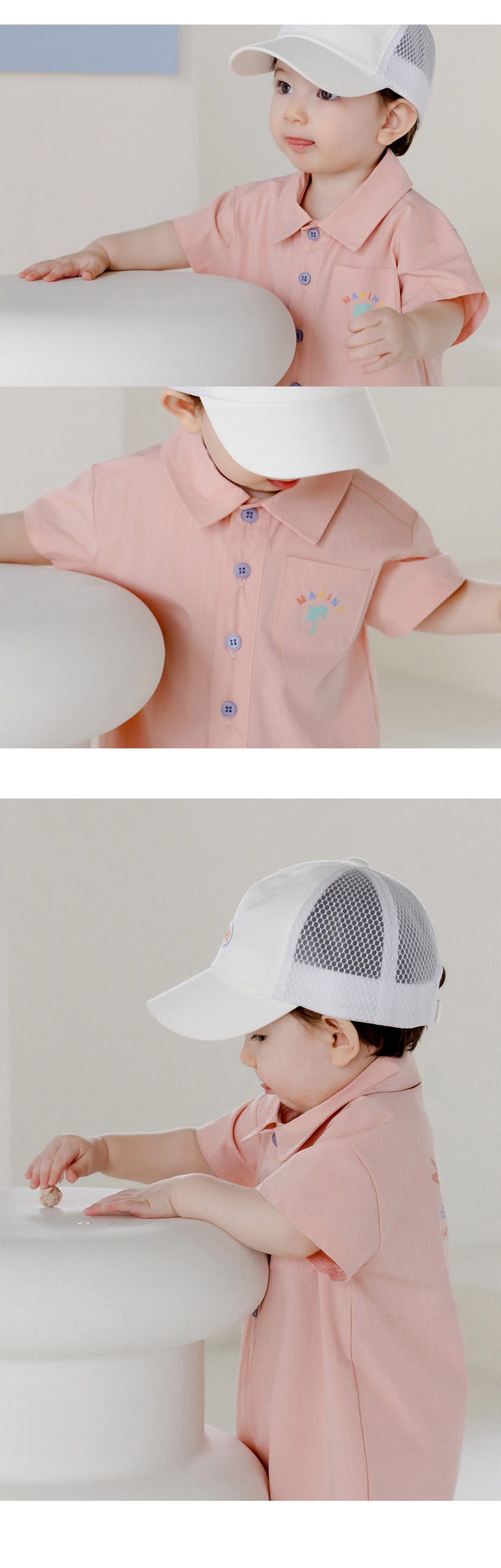 Kids Clara - Korean Baby Fashion - #babylifestyle - Folki Coveralls - 6