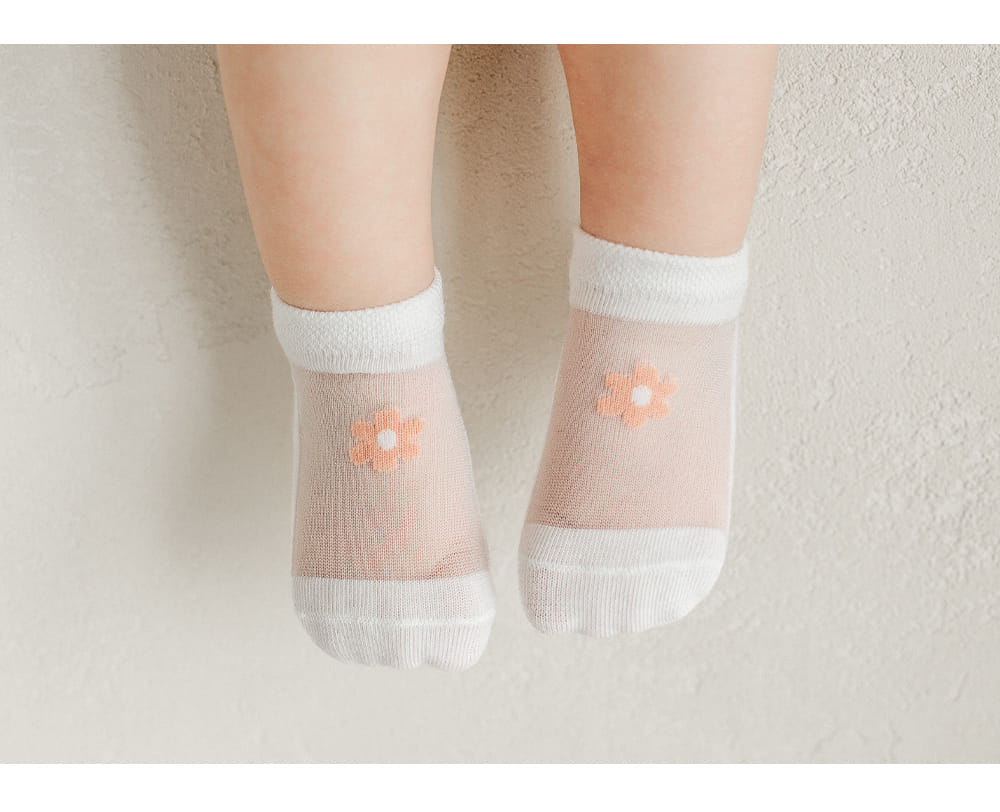 Kids Clara - Korean Baby Fashion - #babylifestyle - Lini Ice Baby Socks (5ea1set) - 5