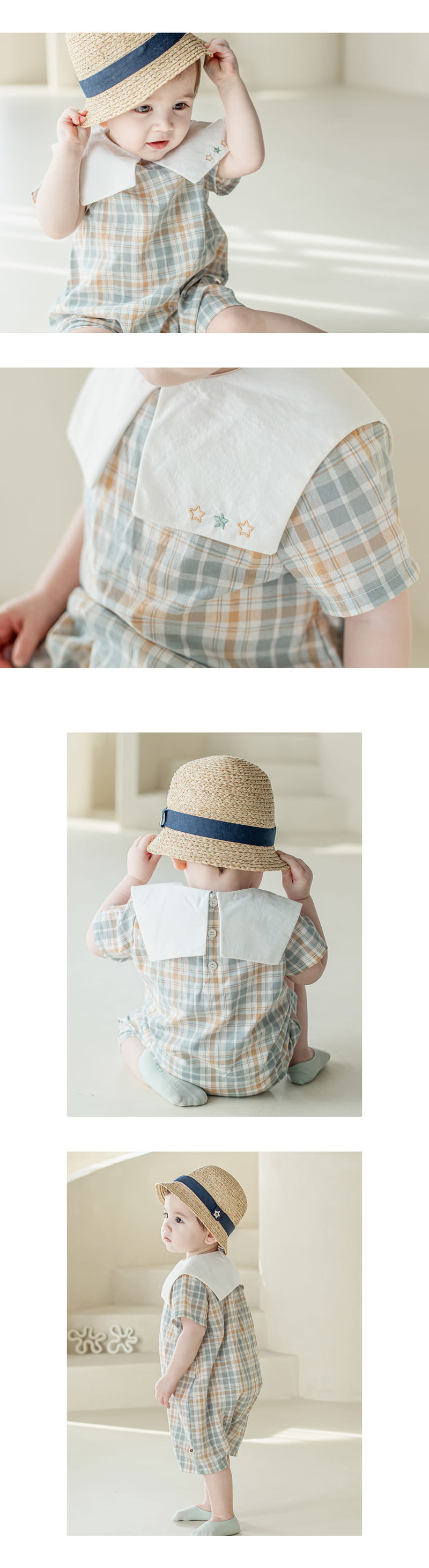 Kids Clara - Korean Baby Fashion - #babylifestyle - Hubert Coveralls - 3