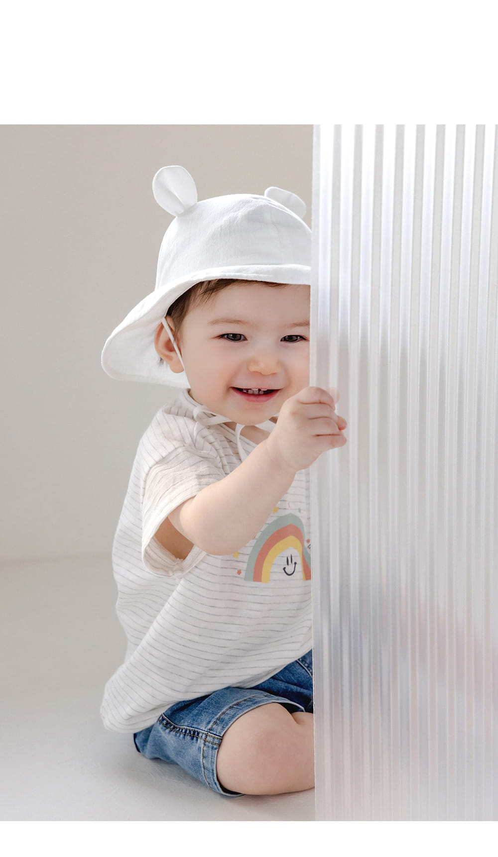 Kids Clara - Korean Baby Fashion - #babylifestyle - Moment Baby Short Sleeve Tee