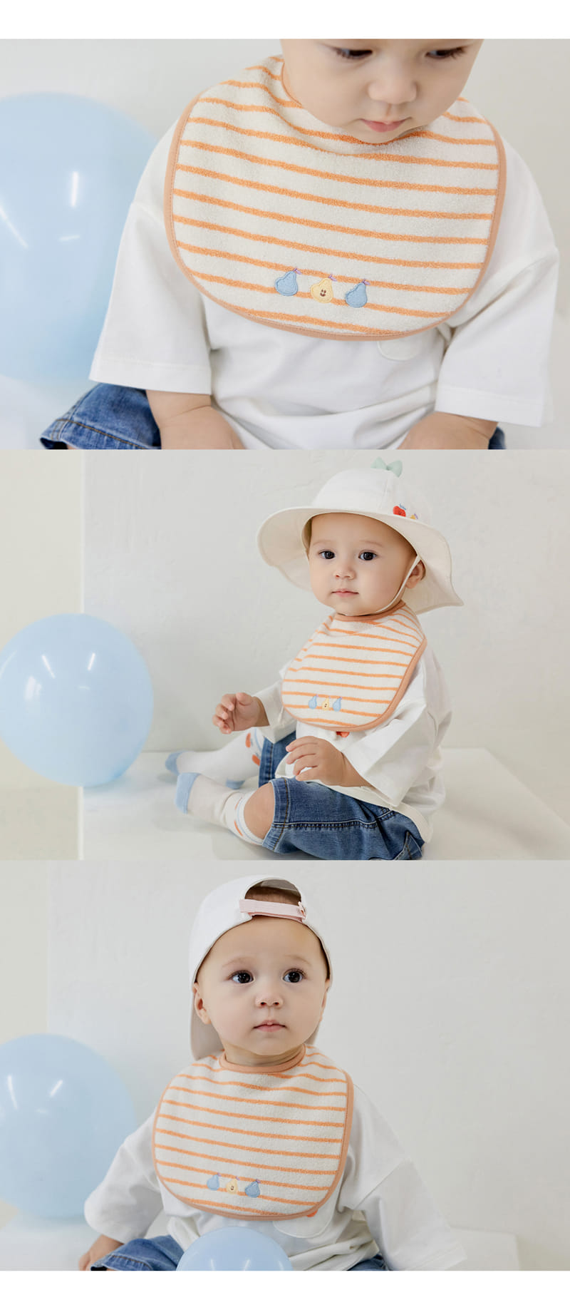 Kids Clara - Korean Baby Fashion - #babyoninstagram - Purto Baby Bib - 2