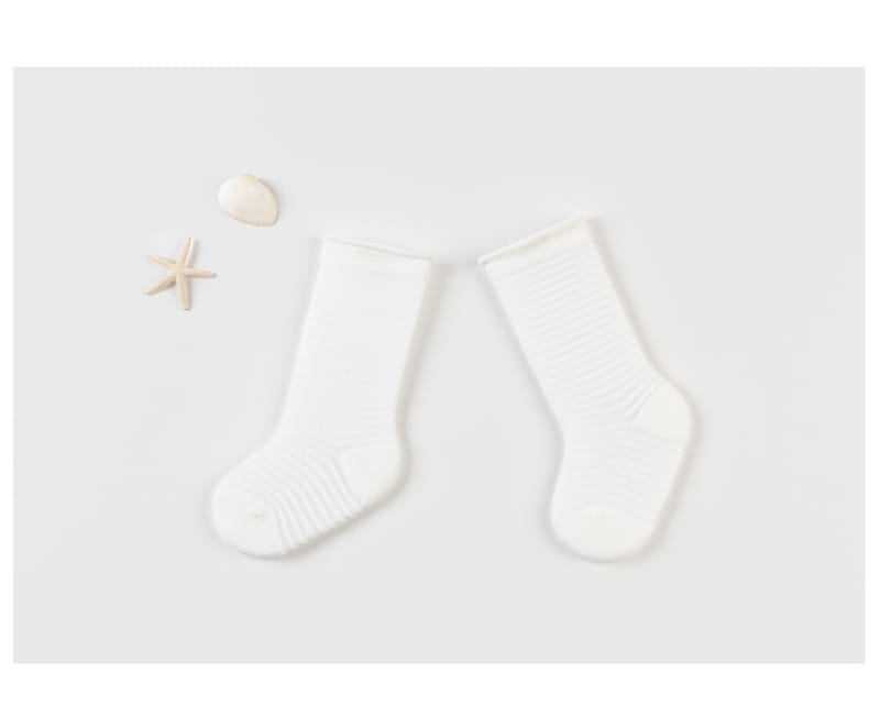 Kids Clara - Korean Baby Fashion - #babylifestyle - Ligero Lace Baby Knee Socks (5ea 1set) - 4