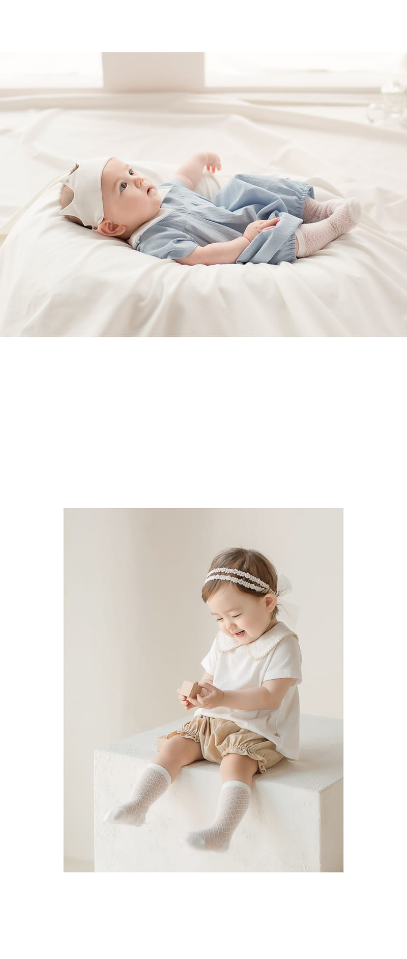 Kids Clara - Korean Baby Fashion - #babyoninstagram - Mirasol Ice Baby Knee Socks (5ea 1set) - 3