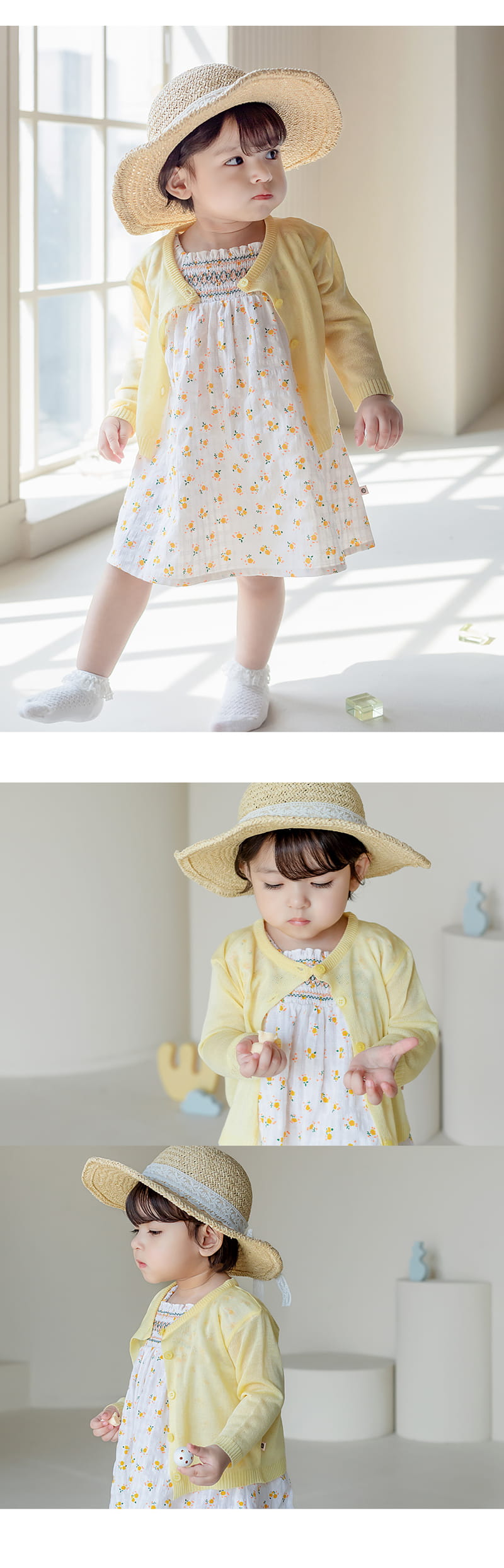 Kids Clara - Korean Baby Fashion - #babyoninstagram - Mine Knit Baby Cardigan - 8