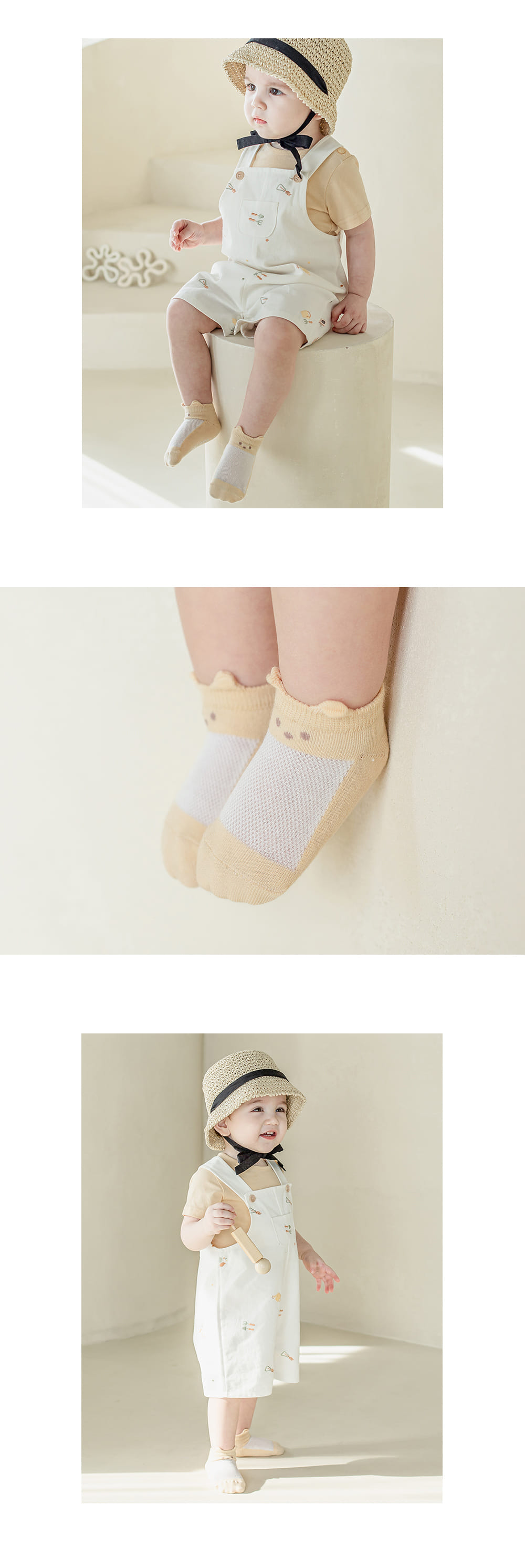 Kids Clara - Korean Baby Fashion - #babyoninstagram - Dave Ice Baby Socks 2 Color Set (5ea 1 set) - 7