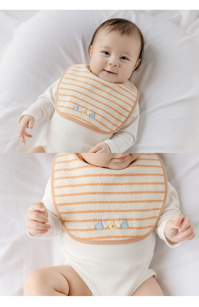 Kids Clara - Korean Baby Fashion - #babyootd - Purto Baby Bib - 3