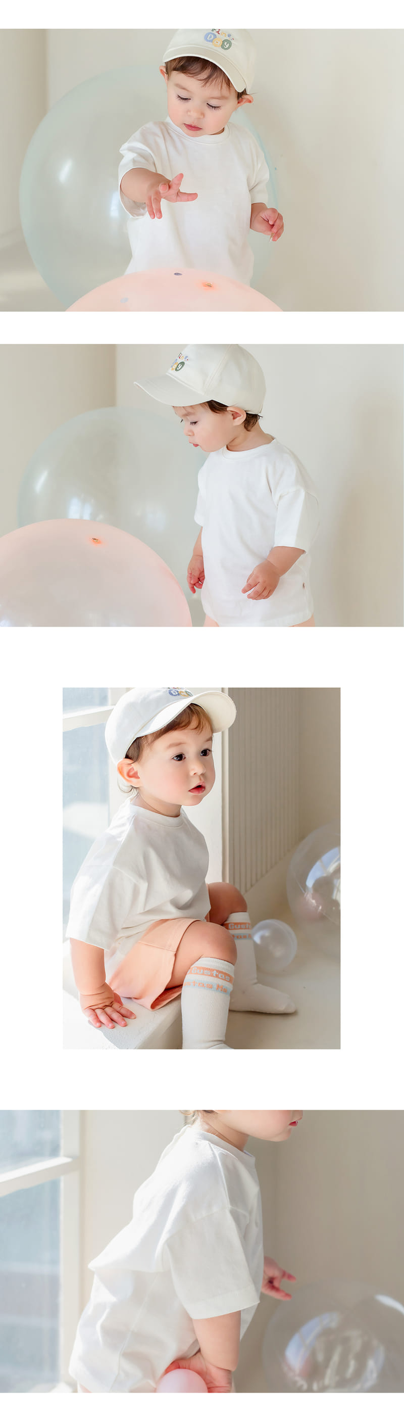Kids Clara - Korean Baby Fashion - #babyootd - Jini Cozy Baby Short Sleeve Tee - 3