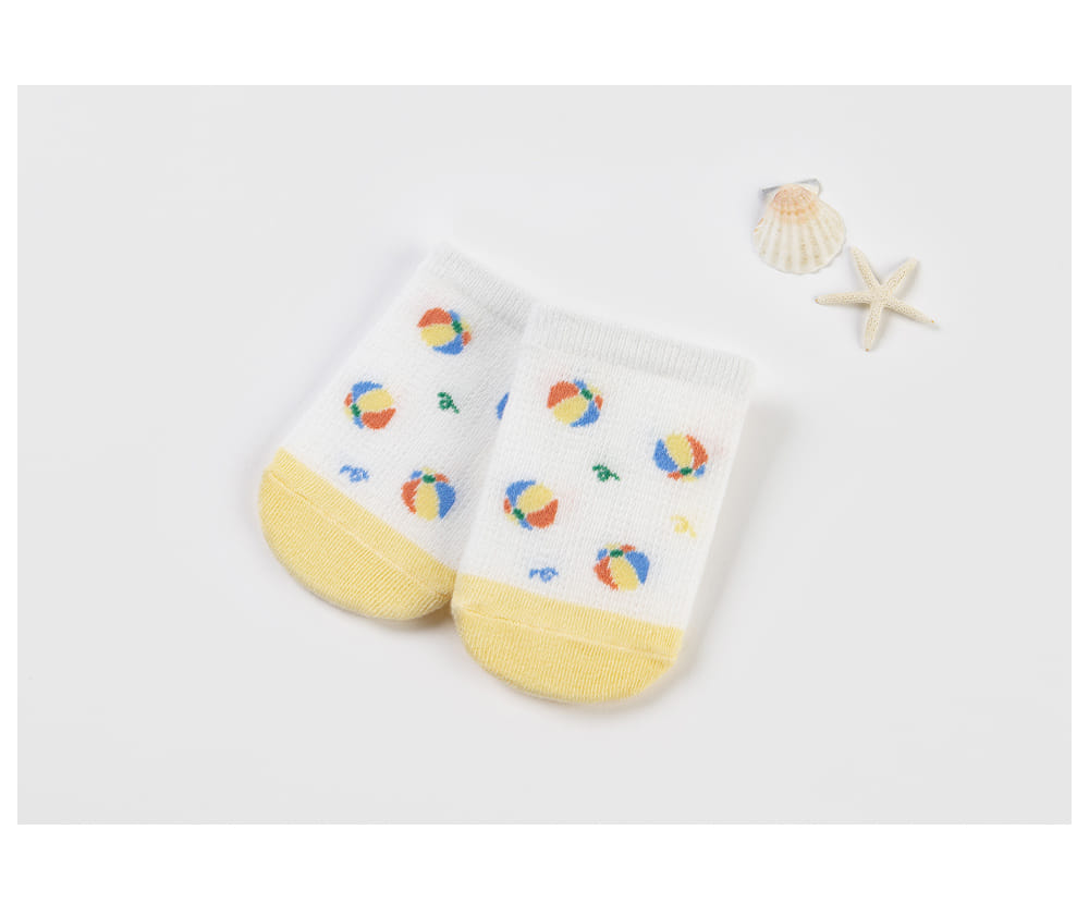 Kids Clara - Korean Baby Fashion - #babyootd - Bello Summer Baby Socks (5ea1set) - 5