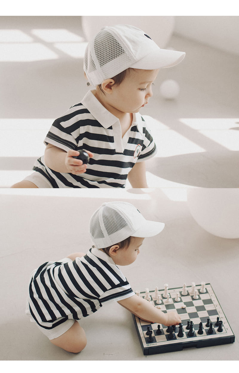 Kids Clara - Korean Baby Fashion - #babyoutfit - Awesome Summer Baby Ball Cap - 2