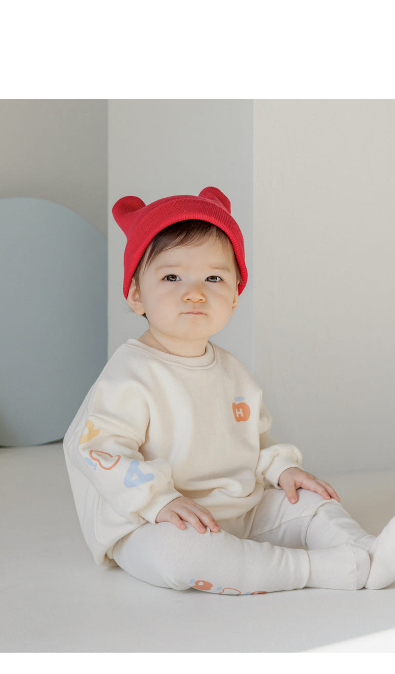 Kids Clara - Korean Baby Fashion - #babyoutfit - Sweet Baby Sweatshirt