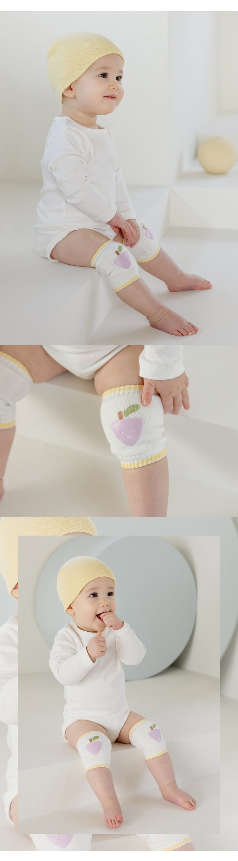 Kids Clara - Korean Baby Fashion - #babyoutfit - Remy Baby Knee Pads - 4