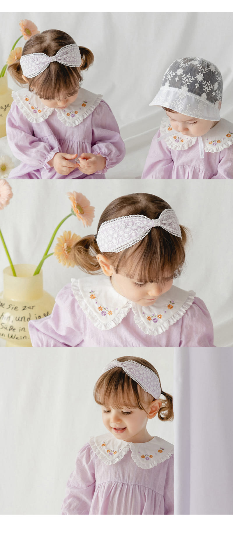 Kids Clara - Korean Baby Fashion - #babyoutfit - Kayla Baby Hair Band (5ea 1set) - 4
