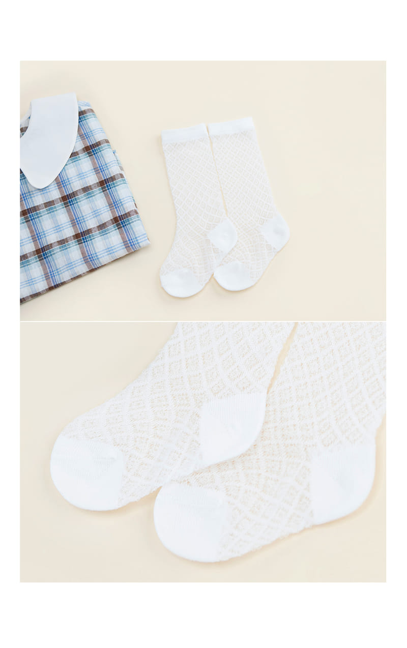 Kids Clara - Korean Baby Fashion - #babyoutfit - Mirasol Ice Baby Knee Socks (5ea 1set) - 5
