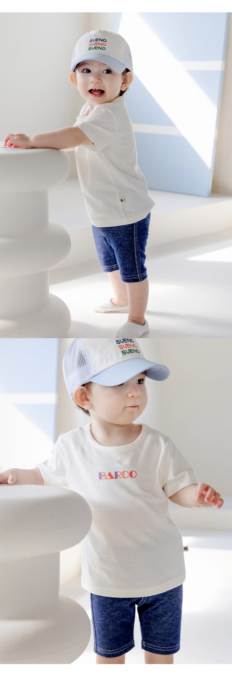 Kids Clara - Korean Baby Fashion - #babyoutfit - Shunoa Baby Short Jeggings - 5