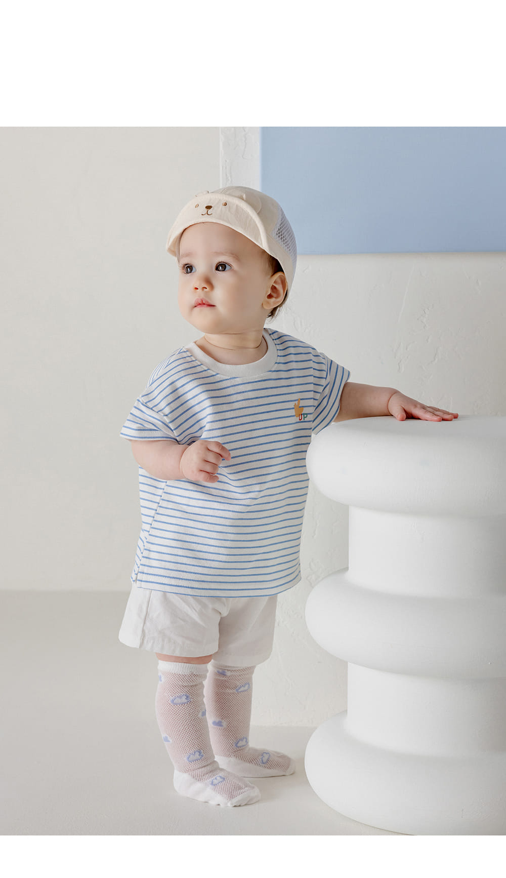 Kids Clara - Korean Baby Fashion - #babyoutfit - Clu Ice Baby Knee Socks ( 5ea1set)