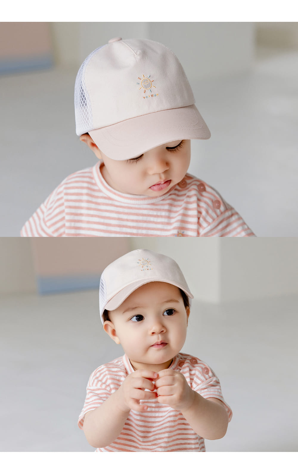 Kids Clara - Korean Baby Fashion - #babyoutfit - Rani Summer Baby Ball Cap - 4