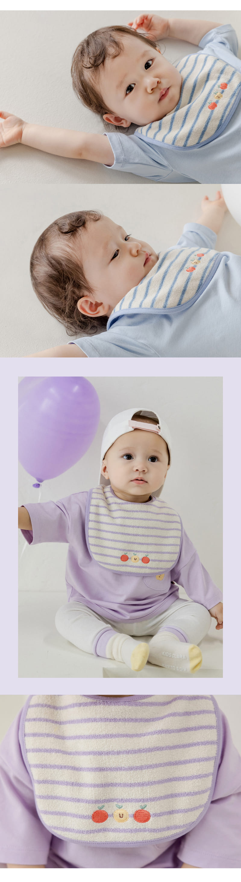 Kids Clara - Korean Baby Fashion - #babywear - Purto Baby Bib - 6