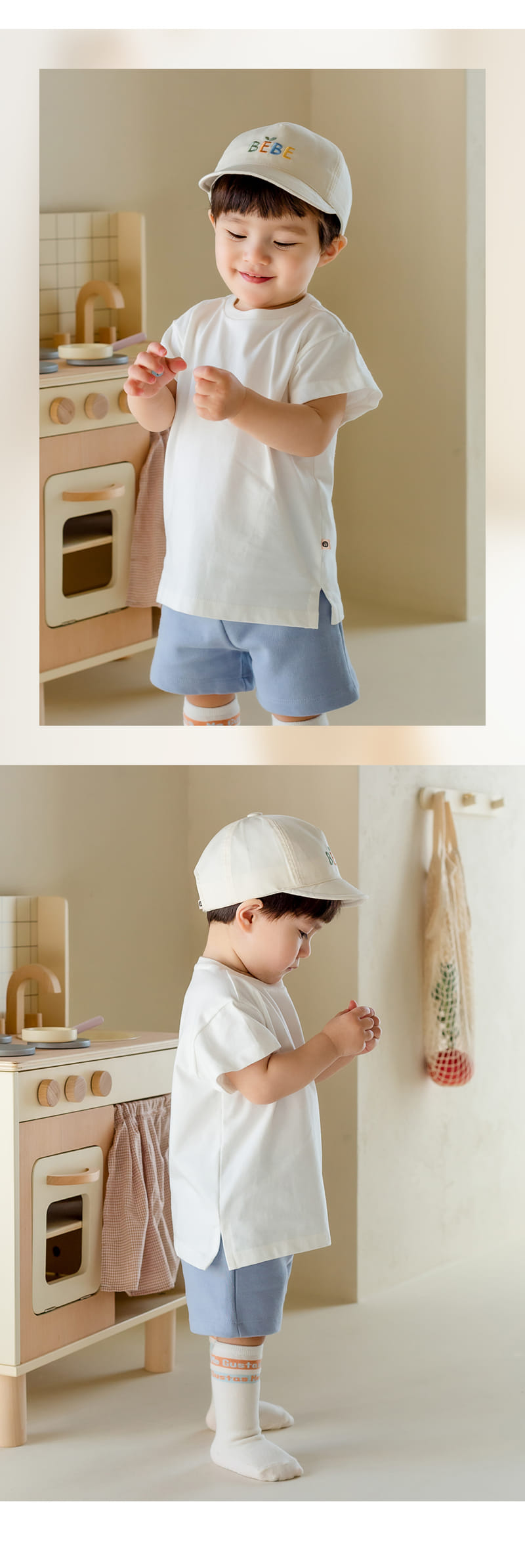 Kids Clara - Korean Baby Fashion - #babywear - Luyarn Layered Long Baby Tee - 7