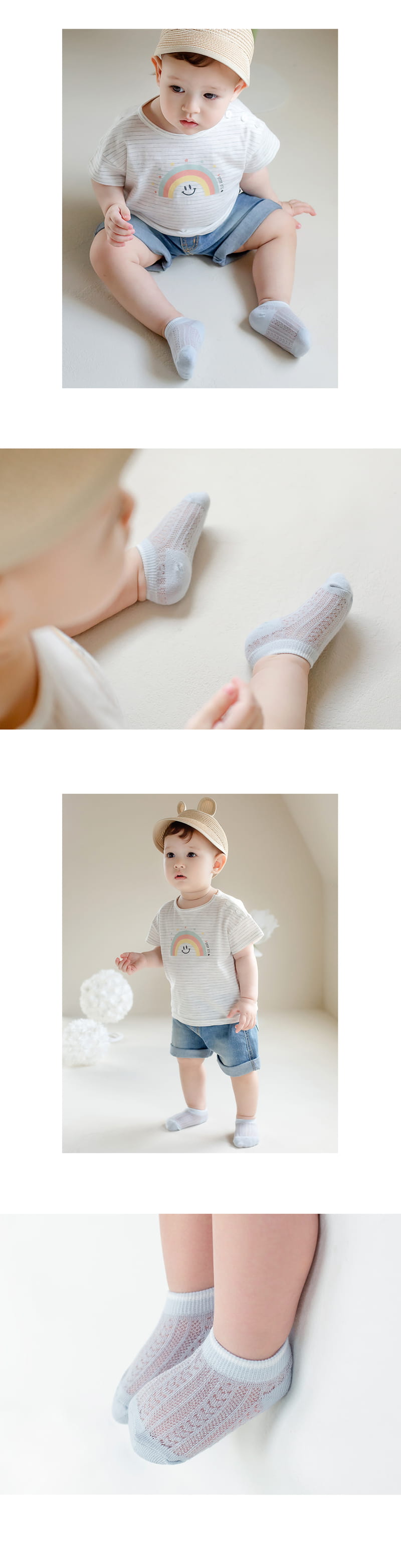 Kids Clara - Korean Baby Fashion - #babywear - Lora Ice Baby Socks 2coloe Set ( 5ea 1set) - 6