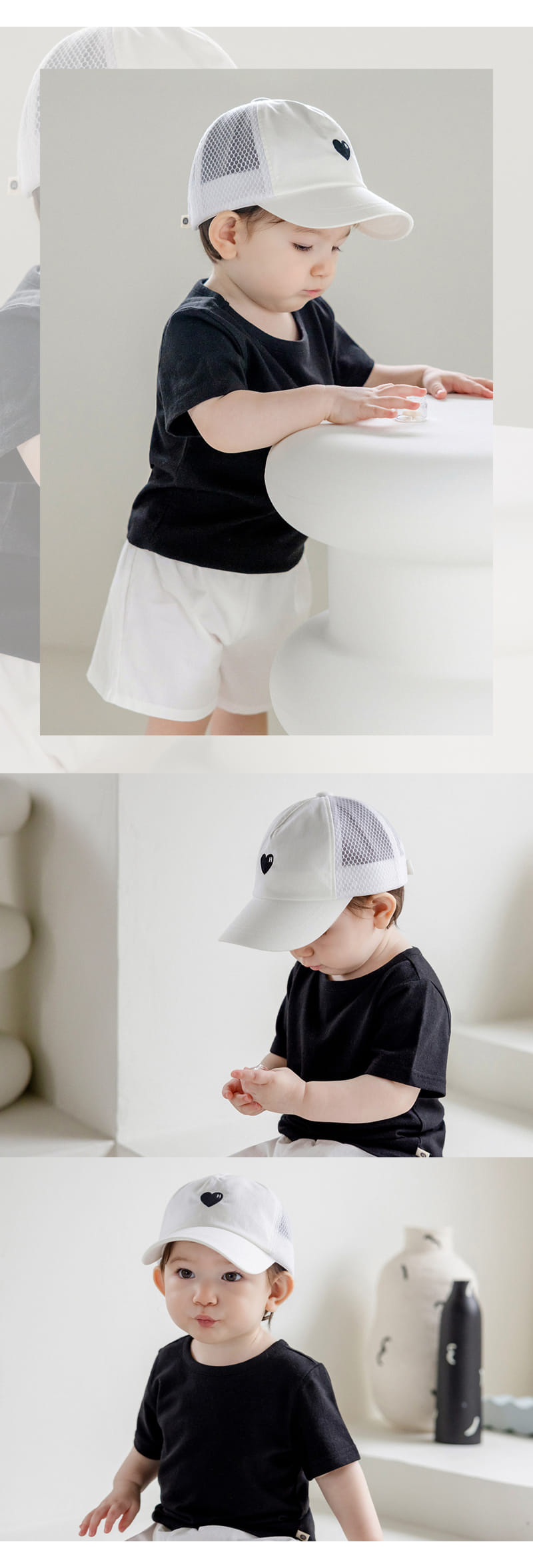 Kids Clara - Korean Baby Fashion - #onlinebabyboutique - Awesome Summer Baby Ball Cap - 5