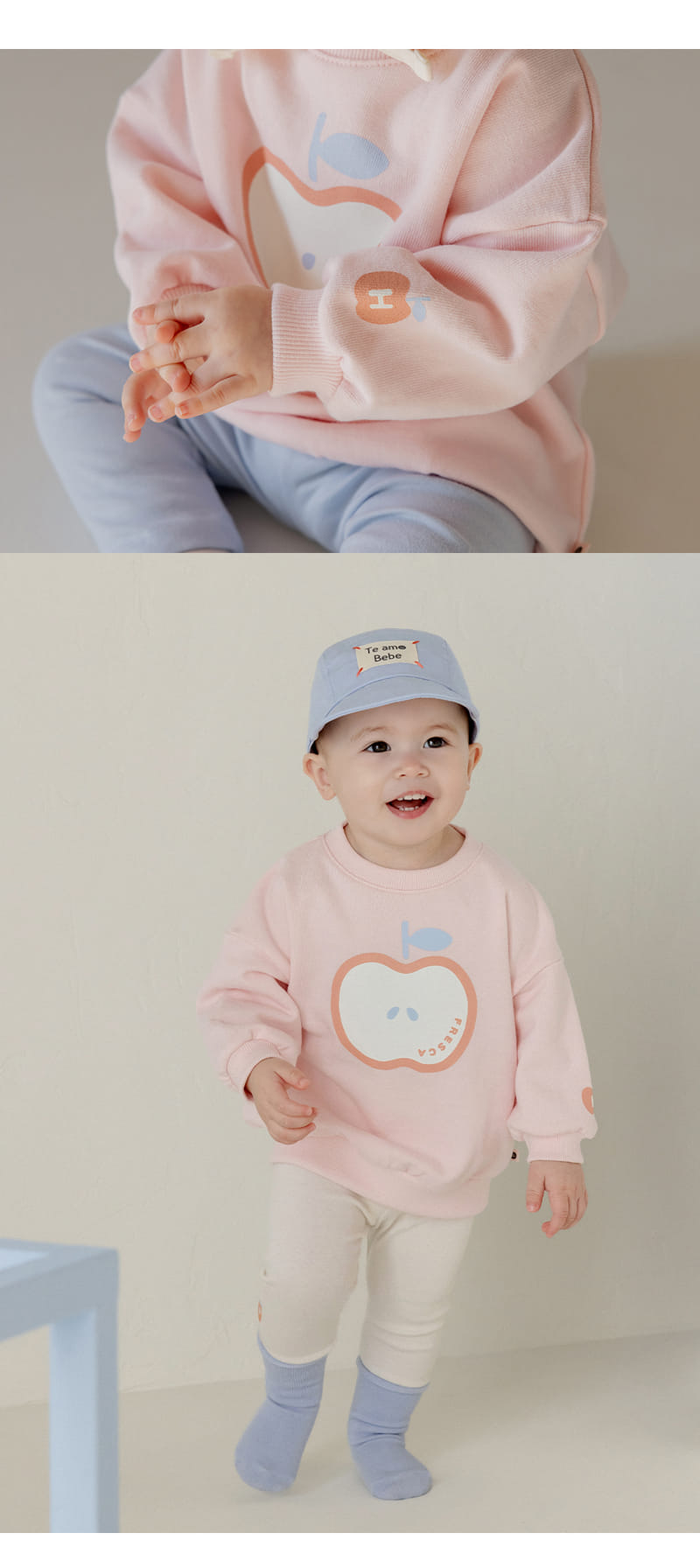 Kids Clara - Korean Baby Fashion - #onlinebabyboutique - Delight Baby Sweatshirt - 2