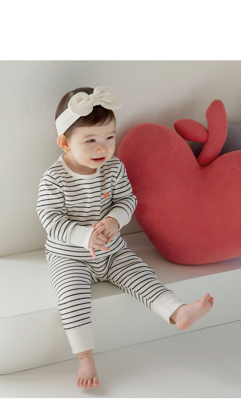 Kids Clara - Korean Baby Fashion - #onlinebabyboutique - Ylang Compy Belly Baby Easy Wear