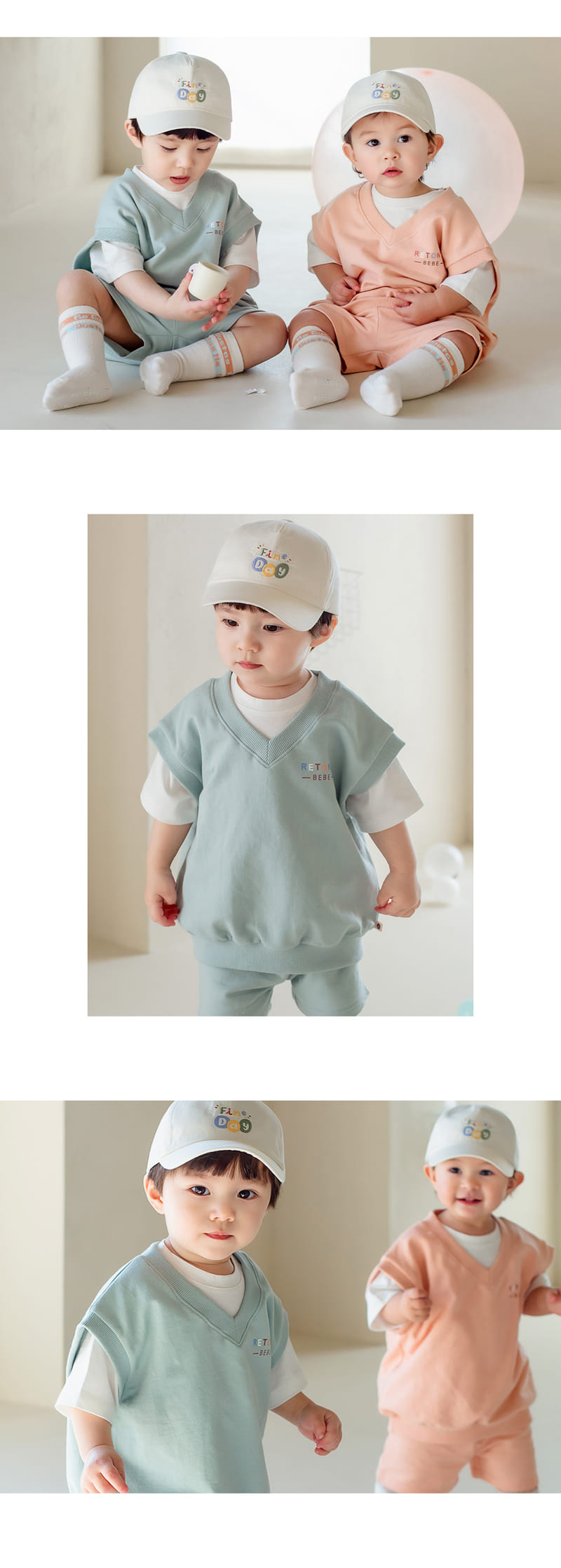 Kids Clara - Korean Baby Fashion - #onlinebabyboutique - Jini Cozy Baby Short Sleeve Tee - 7